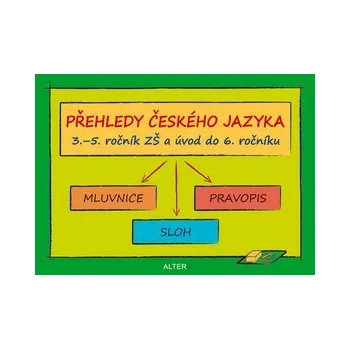 Přehledy českého jazyka v 3.- 5. ročníku ZŠ a úvod do 6.ročníku - Lenka Bradáčová