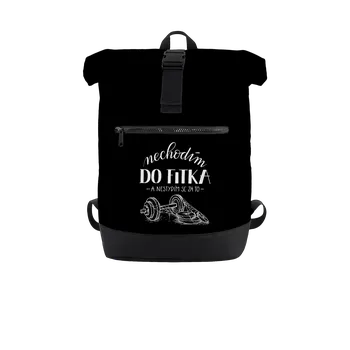 Městský batoh Bastard B12: Nechodim do fitka batoh Black