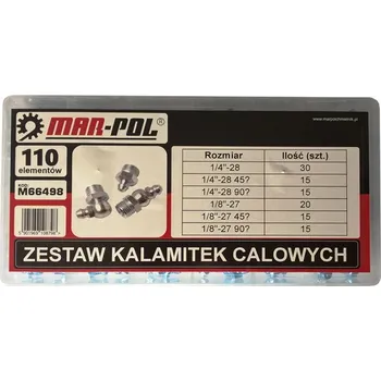 Gola sada MAR-POL Sada mazacích hlavic colové 110ks 14365 M66498