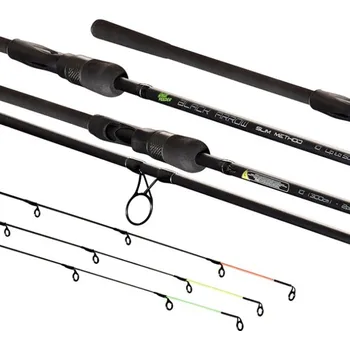 Rybářský prut Prut Sensas Black Arrow Slim Method 3,30m 60gr