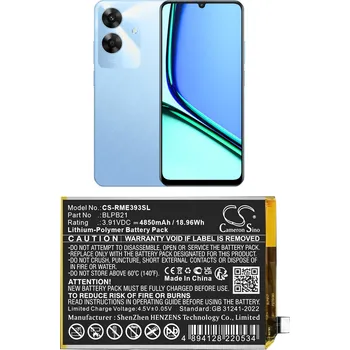 Baterie pro mobilní telefon Baterie Cameron Sino CS-RME393SL pro Realme RMX3933 - neoriginální