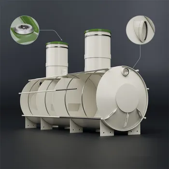 Čistička odpadních vod Sineko NAUTILUS 7 m³ EXTREME – extrémně odolný plastový tříkomorový septik