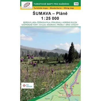 Šumava - Pláně 1:25 000 / 118 Turistické mapy pro každého