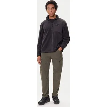 Pánská mikina Jack Wolfskin Fleecová mikina Sumetro Fz A64108 Černá Relaxed Fit L