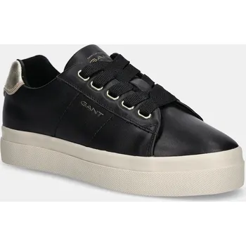 Pánské tenisky Kožené tenisky Gant Avona 31531989 černá 99X, EUR 41