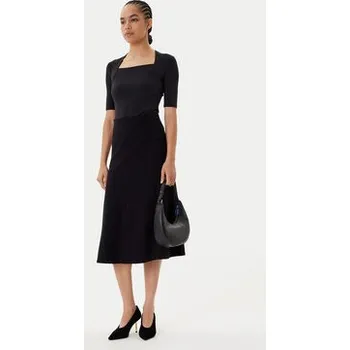 Dámská sukně BOSS Trapézová sukně Vicena 50548111 Černá Regular Fit 44