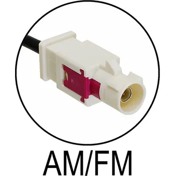 Autoanténa AM/FM/DAB střešní pasivní anténa 60°