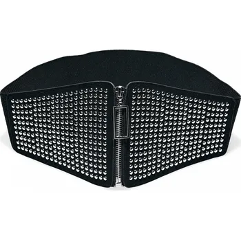 Opasek GATE Široký elastický pásek se zipem S/M 625-0058/89