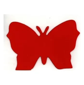 Ozdoba z filcu - motyl 009 17 cm