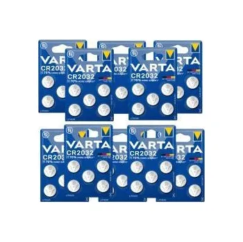 Elektronika 50x VARTA CR2032 DL2032 ECR2032 Lithium Knopfzellen ? 10x 5ks balení pro , Autoschlüssel & me 3V