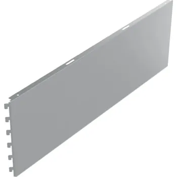 Prodejní regál Wexta Zadní panel koutový 90° plný 300 mm