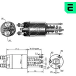 Elektromagnetický spínač, startér ERA ZM5651