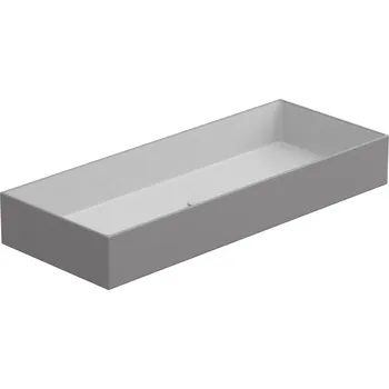 Umyvadlo Umyvadlo na desku Zenith FS 100 keramické, dvoubarevné, 100x40 cm, ZELAVFS100BI000038