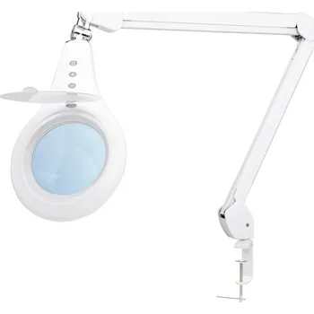 Lampička Lightcraft stolní lampa s kulatou lupou dlouhá