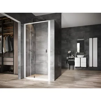 Sprchové dveře Ravak Sprchový kout NDOP2 120, bílá/chrom+transparent