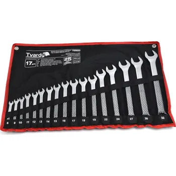 Klíč Tvardy Klíče očko-vidlicové nástěnné 17 ks 8 – 32 mm HQ 15629&nbsp;T00652