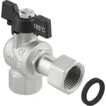 Vodovodní kohout Rohový kulový kohout 3/4" x 3/4" s převlečnou matkou (DRBZ2)