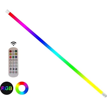 LED osvětlení Světelná Bezdrátová LED RGB Trubice 360 Tube Stick Neon Light 18W až 120cm 90cm