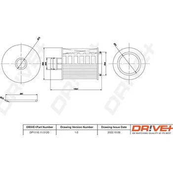 Olejový filtr Olejový filtr Dr!ve+ DP1110.11.0120