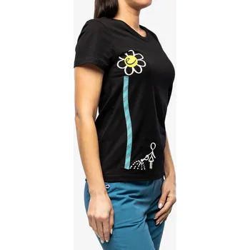 Dámské tričko Bavlněné tričko dámské Edelrid Wo Rope T-Shirt II - flower