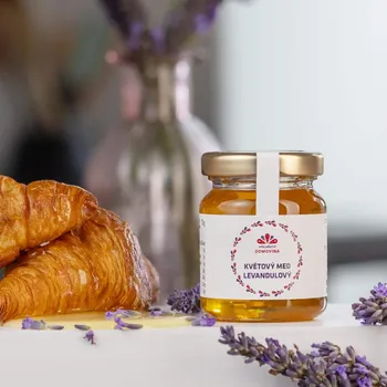 Včelařství Domovina Květový med levandulový Hmotnost: 75 g