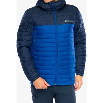 Zateplená bunda Columbia Silver Falls II Hooded Jacket - mountain blue/collegiate navy