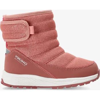 Dívčí obuv Detske zimní boty Viking Footwear Equip Pull-on Warm WP 1V - pink