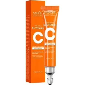 Pleťový krém Oční krém s vitaminem C 20 g Redukce tmavých kruhů a váčků pod očima Hydratace Rozjasnění Pružnost Přírodní složení Péče o oči