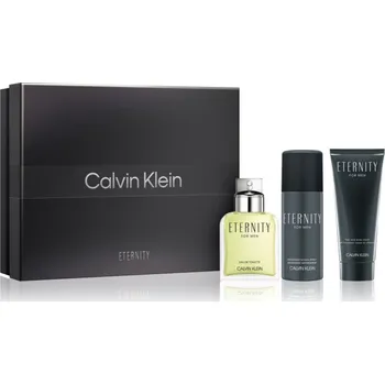 Sprchový gel Calvin Klein Eternity for Men Calvin Klein Eternity for Men toaletní voda 100 ml + Calvin Klein Eternity for Men deodorant 150 ml + Calvin Klein Eternity for Men mycí gel na tělo a vlasy 100 ml