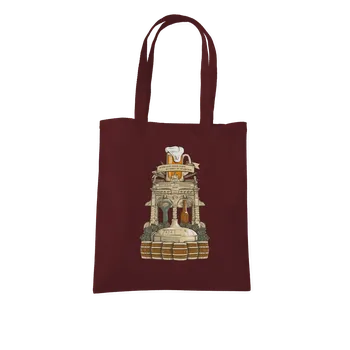 Nákupní taška Bastard Pivní oltář taška Chocolate