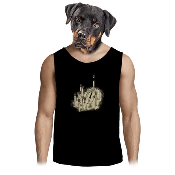 Pánské tílko Bastard Pohřeb sirky pánské tílko Black