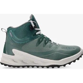 Dámská obuv Turistické boty dámské Keen Zionic Mid Wp - dark forest/sea moss