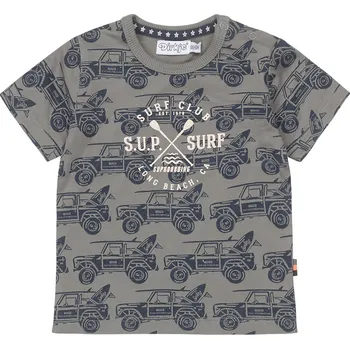 DIRKJE Tričko kr. rukáv zelená kluk vel.92