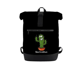 Městský batoh Bastard Řekni to květinou batoh Black