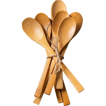 Příbor Bambusová lžíce FirstPack 16 cm, 10 kusů