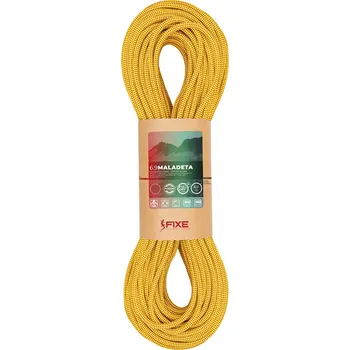 Lano Lano dvojče Fixe Climbing Maladeta 6,9 60 m - yellow