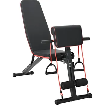 Zahradní lavice Hmotnostní lavice Černá 132 x 54 x 100 cm Ocel