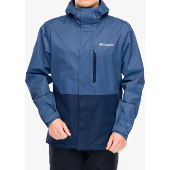 Pánské oblečení Bunda do deště Columbia Hikebound Jacket - dark mountain/collegiate navy