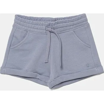 Dětské bavlněné šortky United Colors of Benetton 3J68C901C.G.Season.PPYA modrá 05X, vel. 130