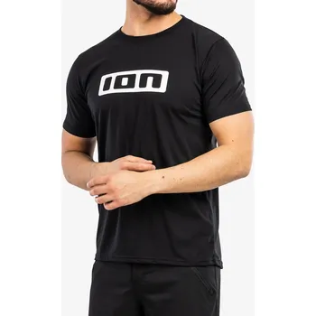 Pánské tričko Tričko na kolo ION Logo SS DR - black