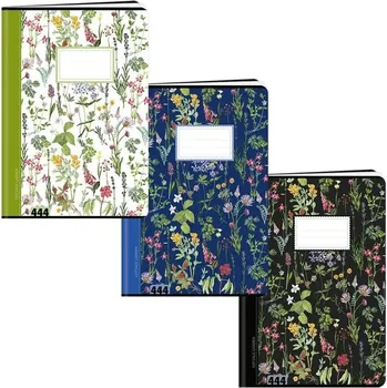 Sešit Sešit A4, 40 listů, typ 444 Květiny