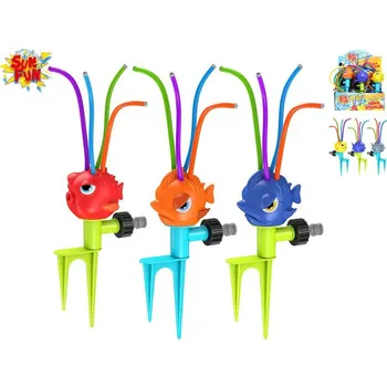 Sun Fun zavlažovač 22 cm mořská zvířátka - mix barev (šedá/fialová, červená/zelená, oranžová/modrá)