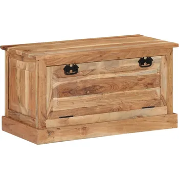 Zahradní lavice vidaXL Botníková lavice 85 x 40 x 45 cm masivní akáciové dřevo