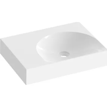 Ravak Lite umyvadlo 60x45 cm obdélníkový nábytkový bílá XJXL1360000