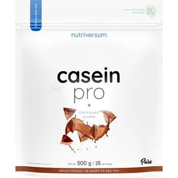 Protein Nutriversum Pure Caseine Pro 500 g Příchuť: čokoláda
