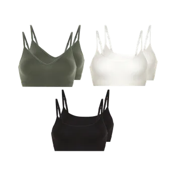 Podprsenka esmara® Dámská bezešvá podprsenka, 2 kusy