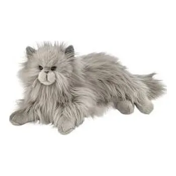 plyšák Kot Perski leżący szary 36cm