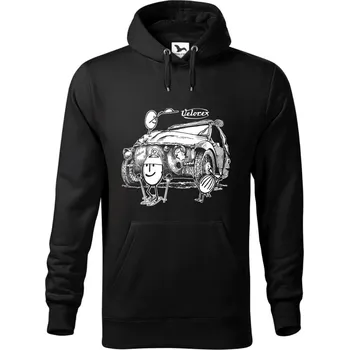 Dámská mikina Mikina - Velorex a Pan Vajíčko Barva: Černá (01), Velikost: 3XL, Střih: Pánské