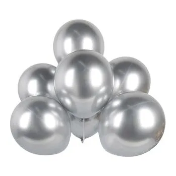 Balónek Balony chrom srebrne 30cm. op.50 szt.