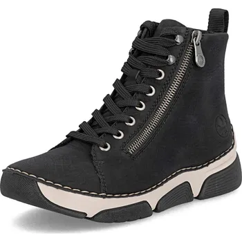 Dámské kozačky Dámská kotníková obuv RIEKER 45920-01 černá W5 38